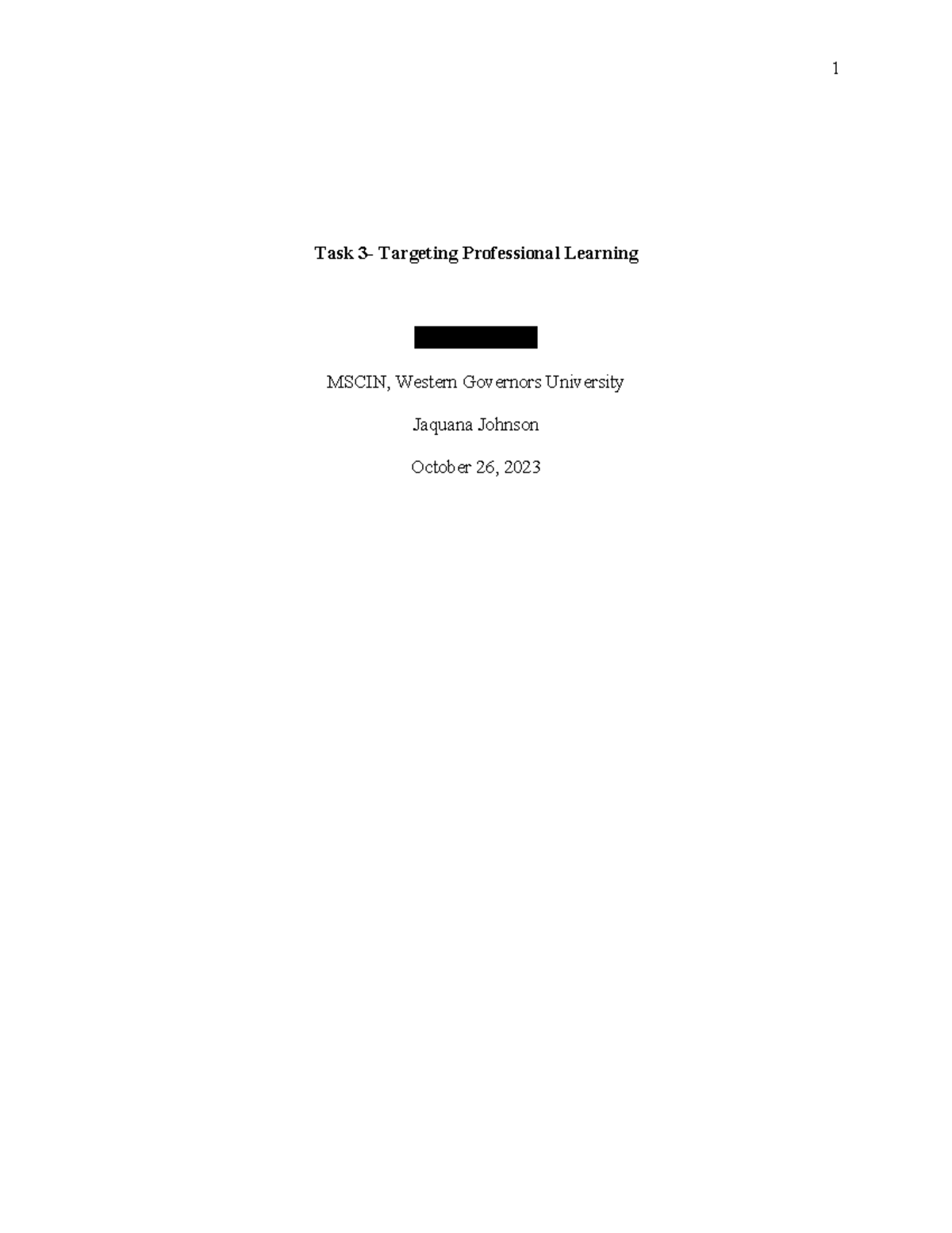 D182 Task 3 - rmd7hn1