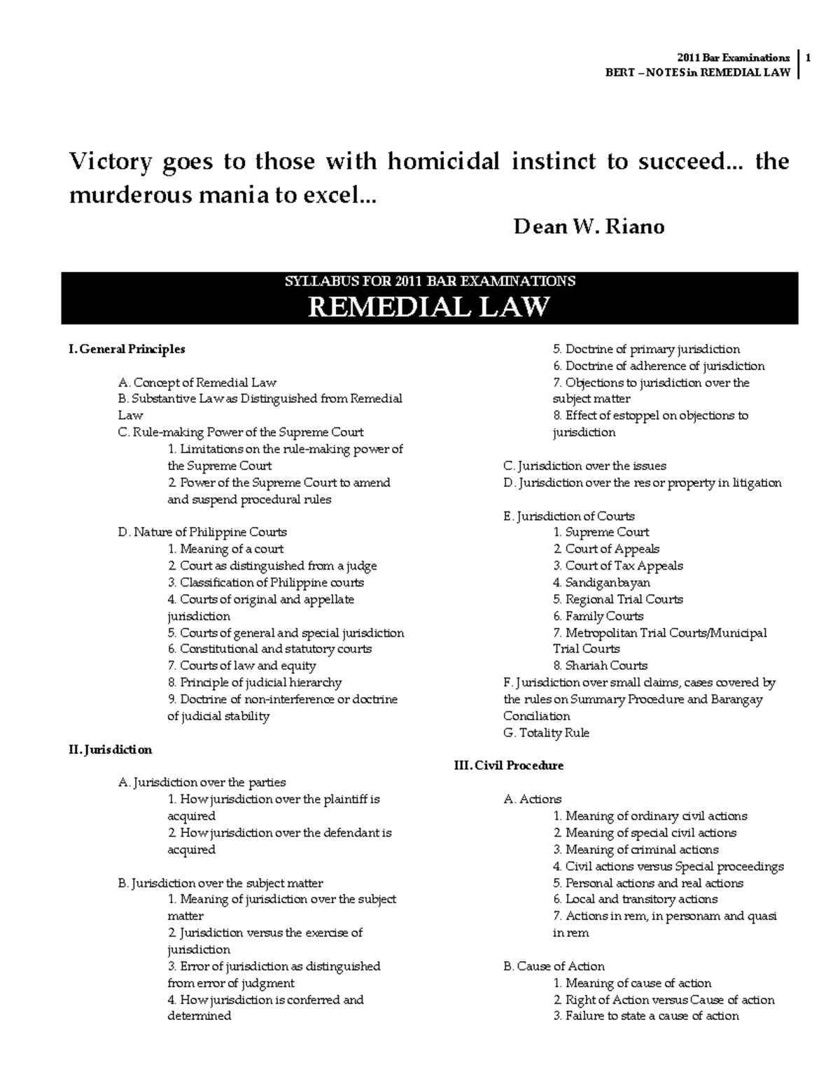 remedial-law-reviewer-bert-notes-in-remedial-law-victory-goes-to