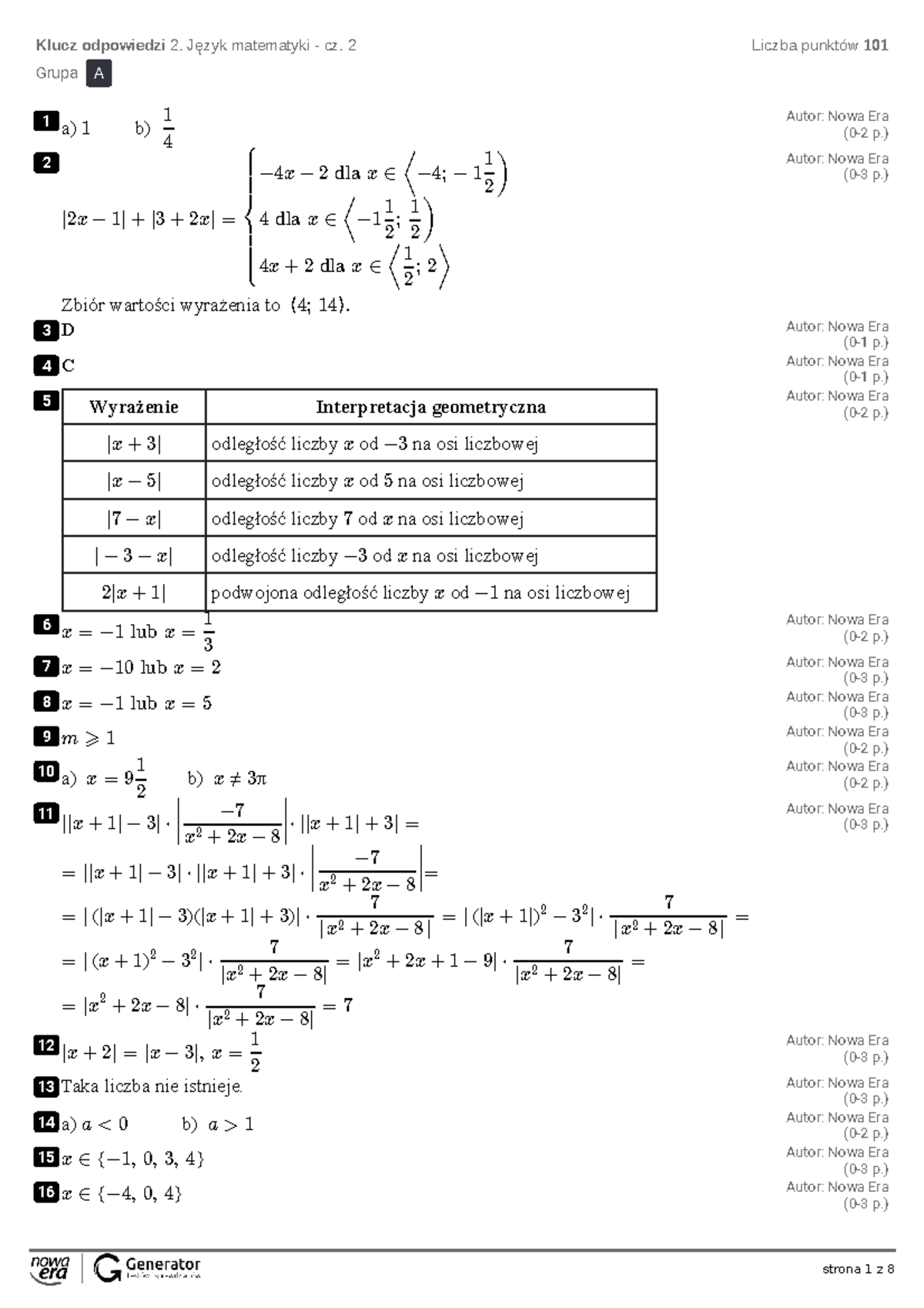 Jezyk Matematyki Matematyka 1 Sprawdzian www.studocu.com