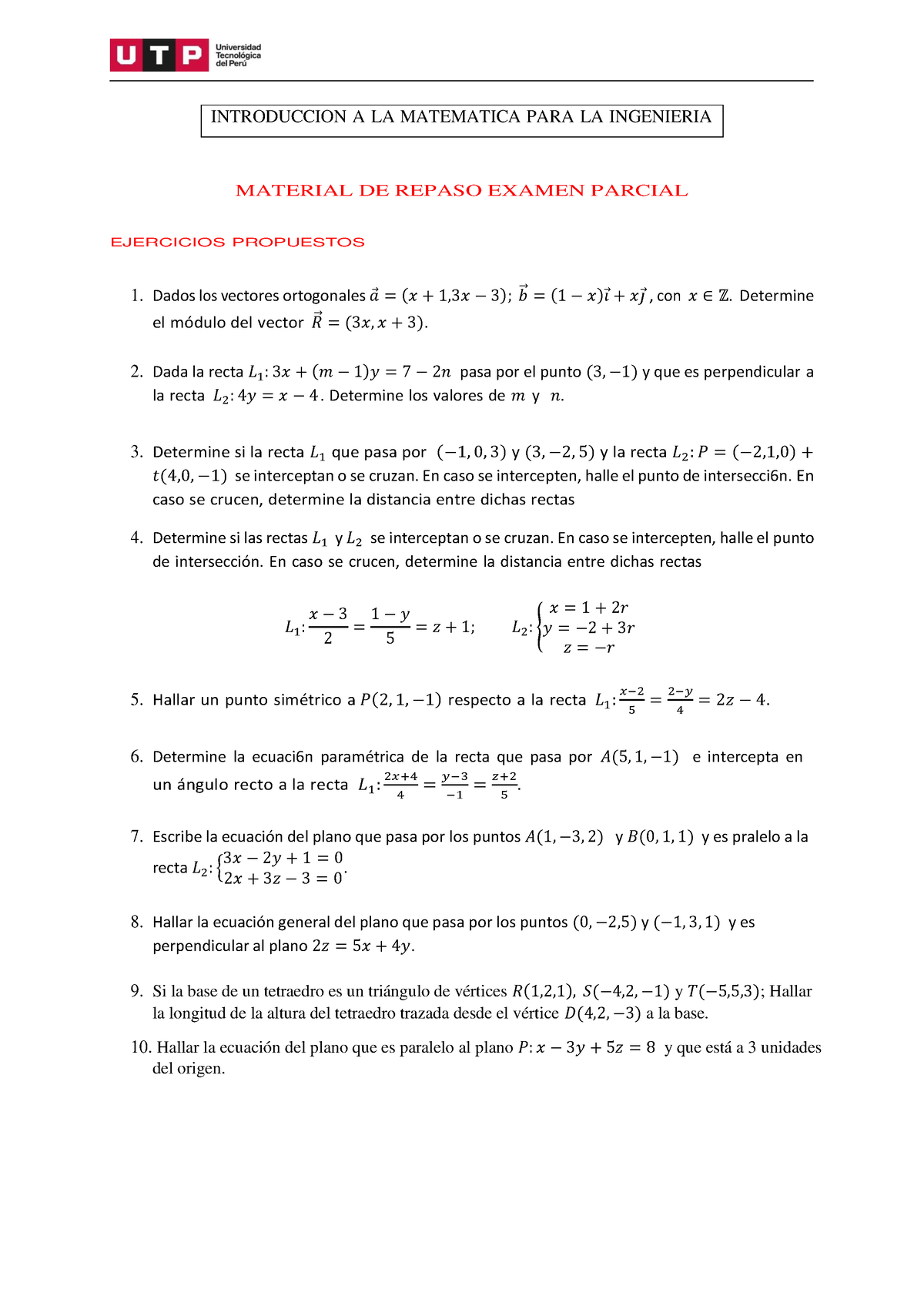 S08.s1 - Repaso Examen Parcial - MATERIAL DE REPASO EXAMEN PARCIAL ...