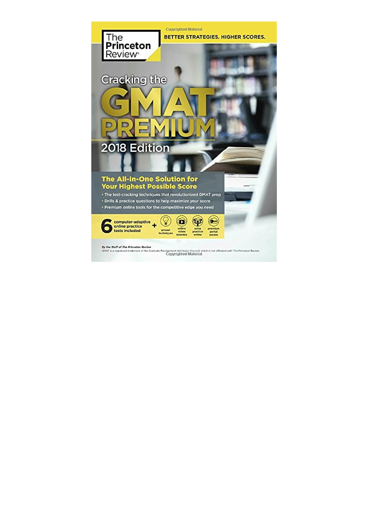 Princeton Review GMAT Premium Prep, 2024: 6 Computer-Adaptive