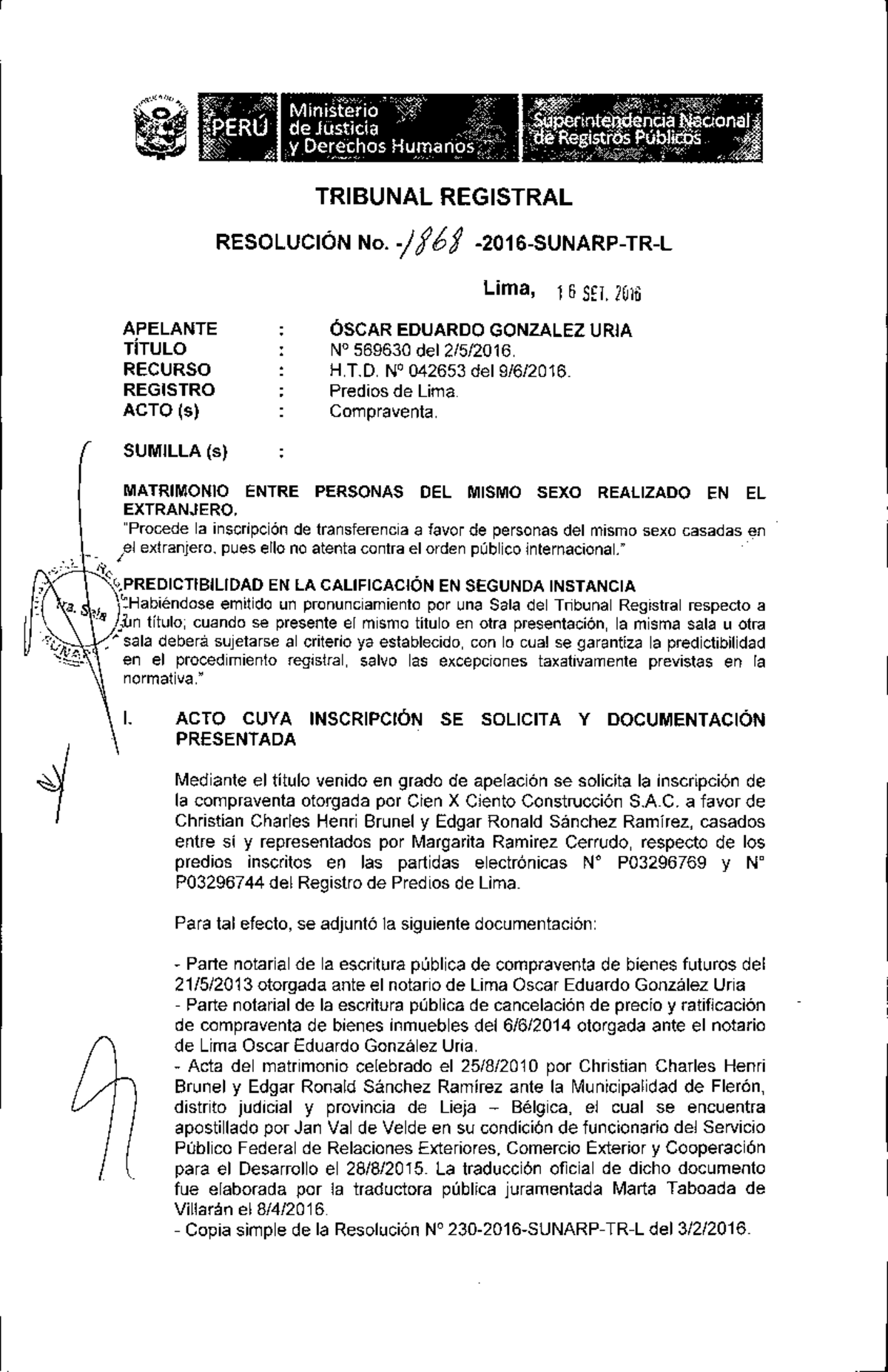 S10.s1 - Tribunal Registral Resolucion 1868-2016- Sunarrp-TR-L ...