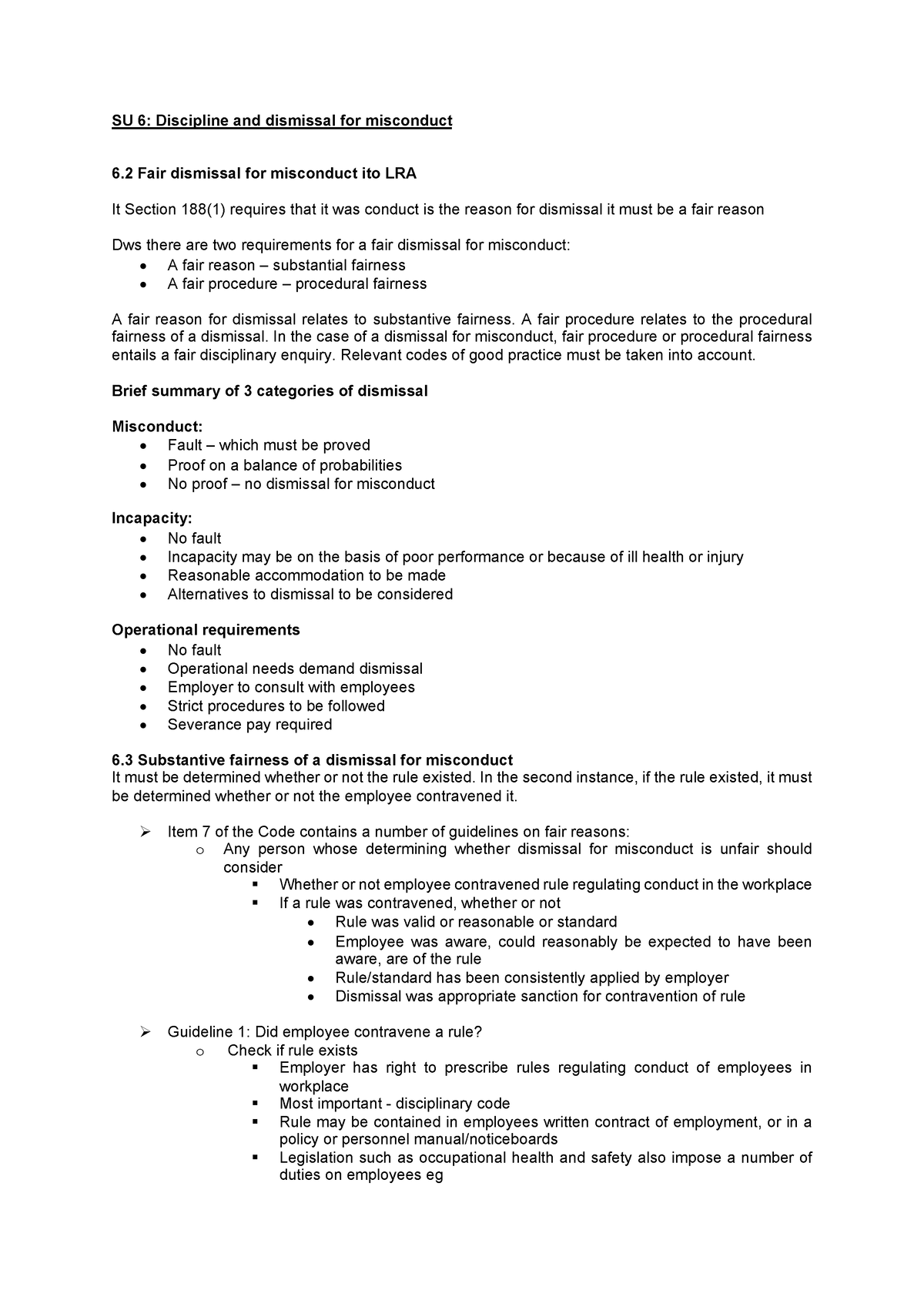 su-6-discipline-and-dismissal-for-misconduct-a-fair-procedure-relates