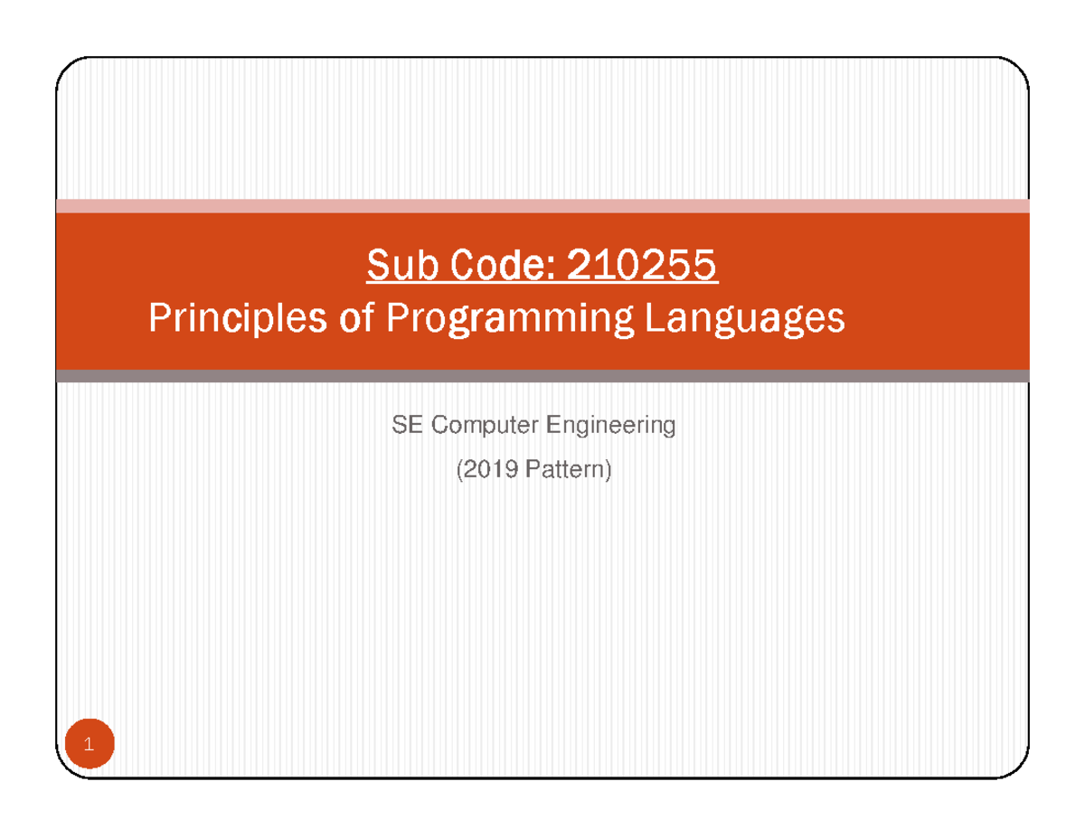 2.2 Structuring the Data, Computations and Program - Sub Code ...