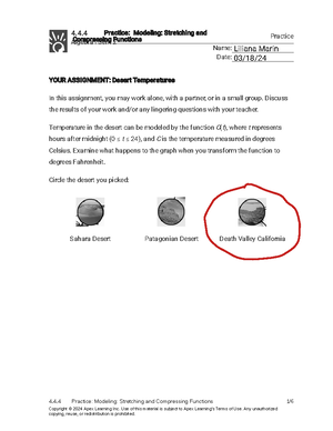 2.3.4 Practice - Modeling Factoring i ax i sup 2 sup + i bx i + i c i ...