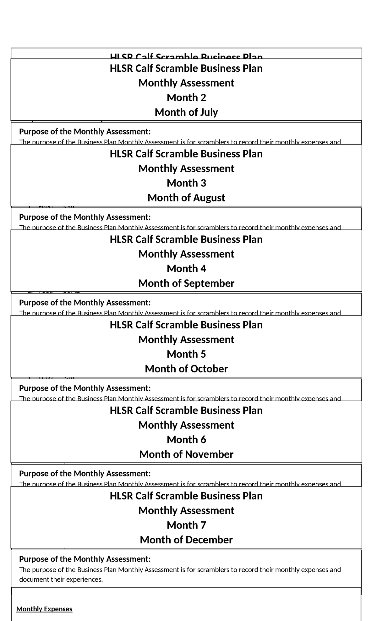Clfsbpmonthly Doc math and sciency stuff HLSR Calf Scramble