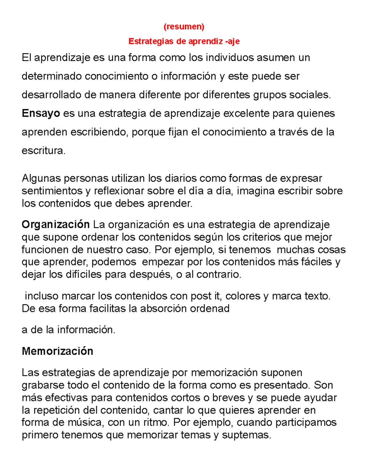 20 estrategias tarea resumen - Thumb 1200 1553 