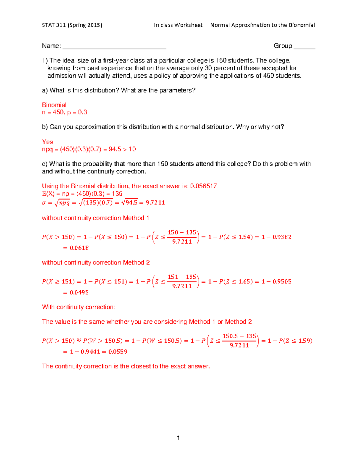 Probability Distribution And Expected Value Worksheet Research Topics