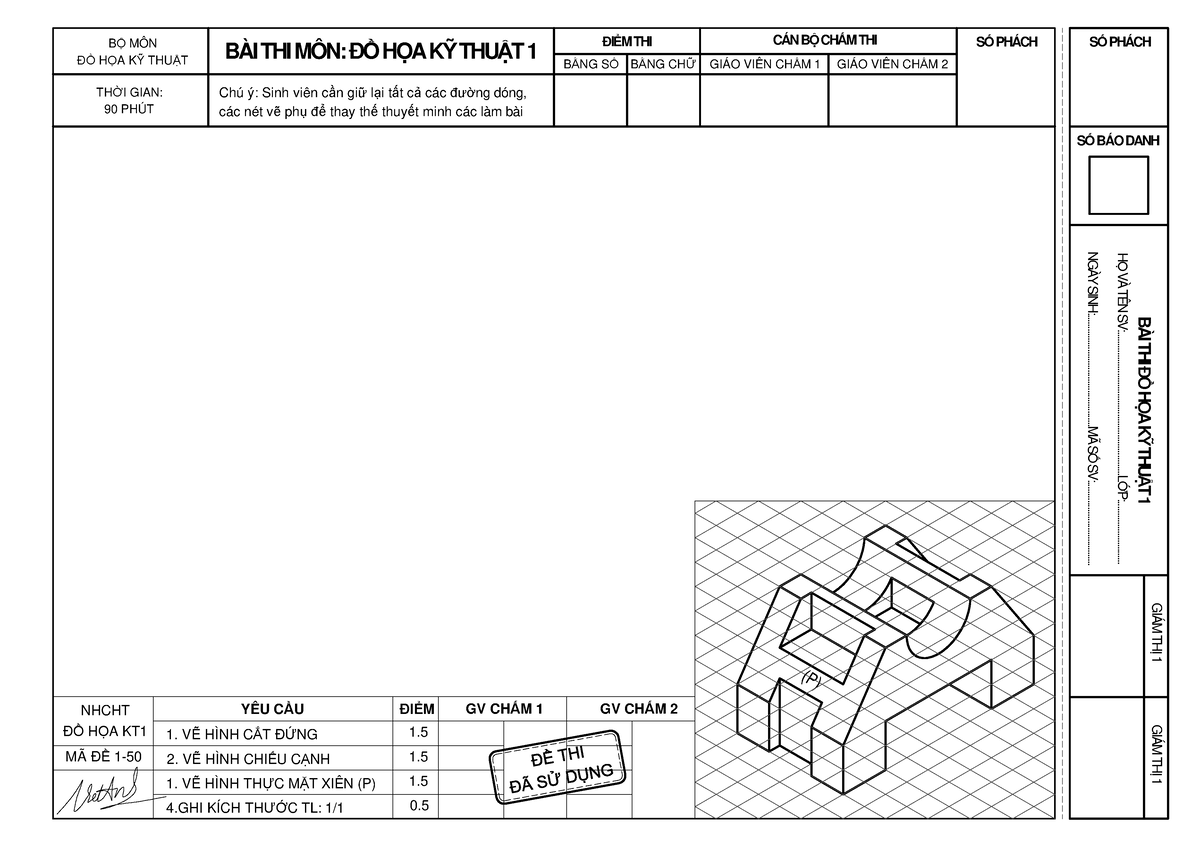 Hình cắt và mặt cắt trong vẽ kỹ thuật ISO 128402001  Bản vẽ  Tiêu  chuẩn  Thư viện kỹ thuật