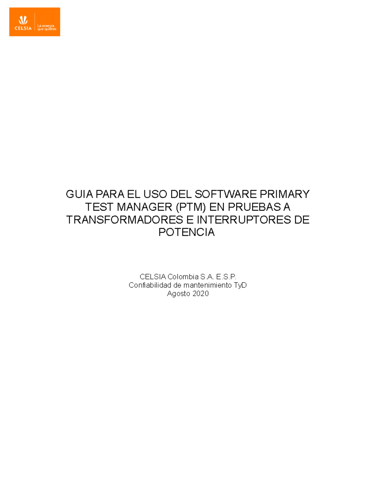 GUIA PTM Versión 4 - Muy bueno - GUIA PARA EL USO DEL SOFTWARE PRIMARY ...