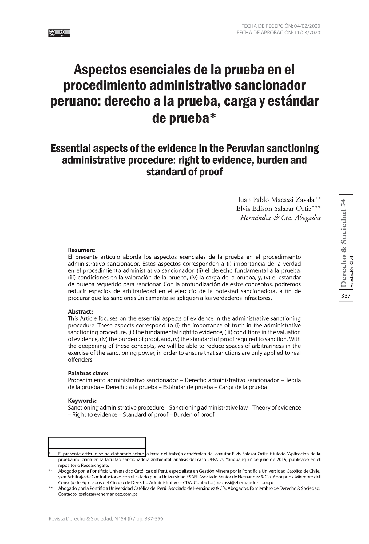 LA Prueba - Hola nose que poner xd - 337 Derecho & Sociedad Asociación ...