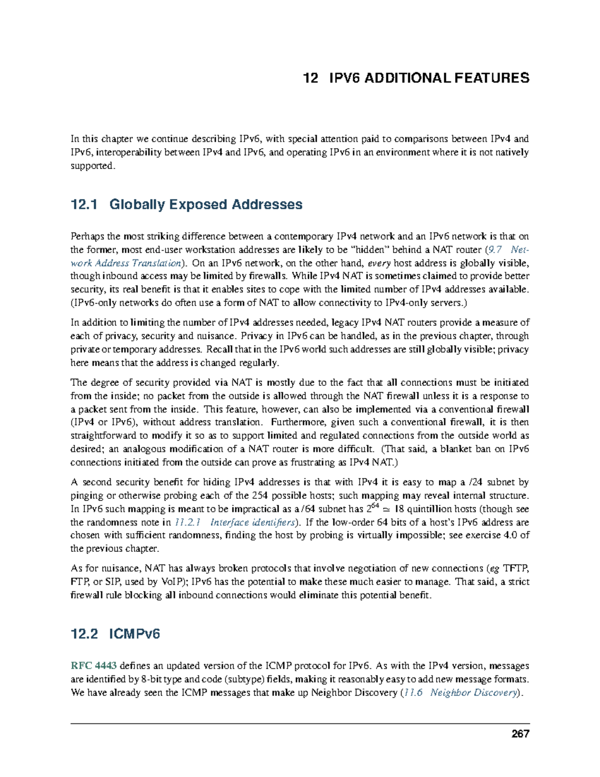 Networking protocols 26 - 12 IPV6 ADDITIONAL FEATURES In this chapter ...