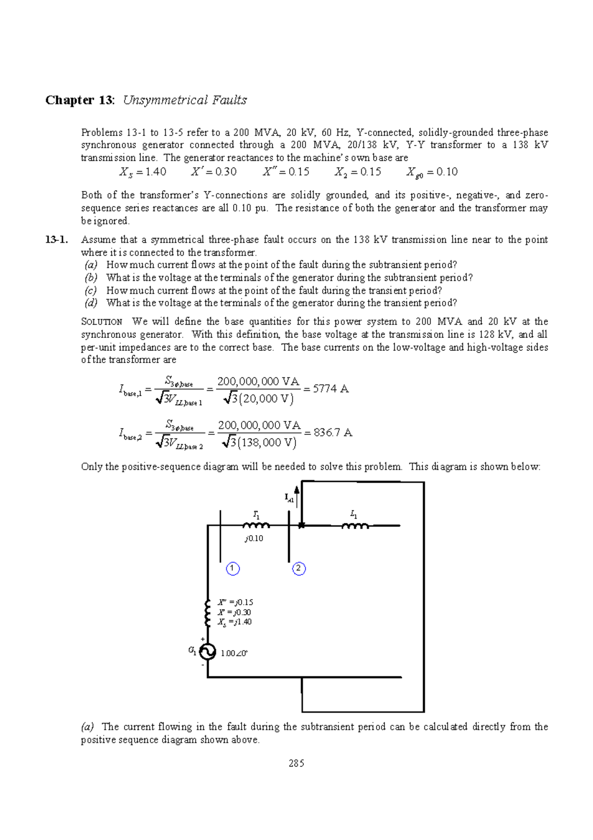 Electric Machinery And Power System Fundamentals49 Chapter 13