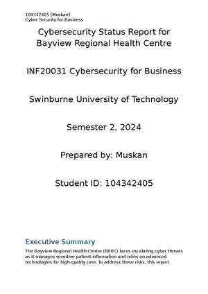 Cybersecurity for Business notes - Assets, tools and process ...