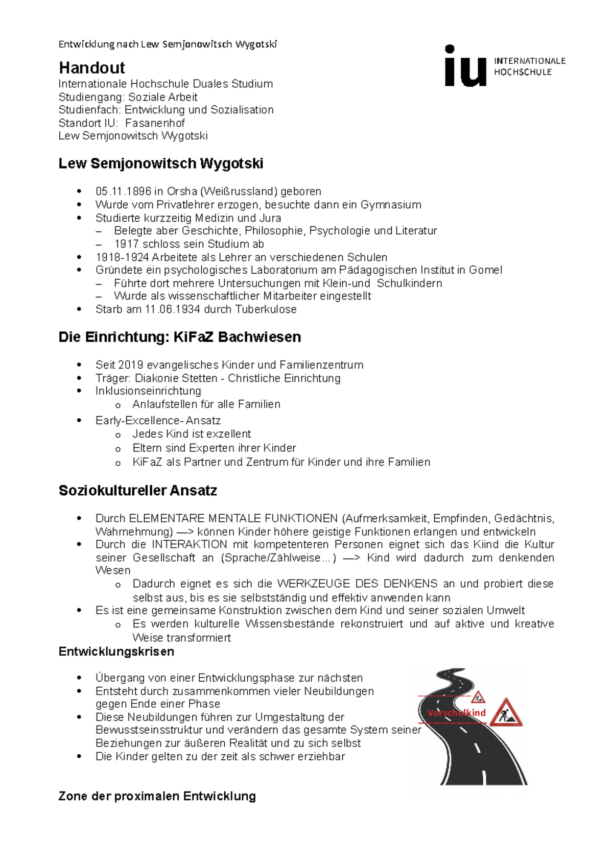 handout-wygotski-handout-internationale-hochschule-duales-studium