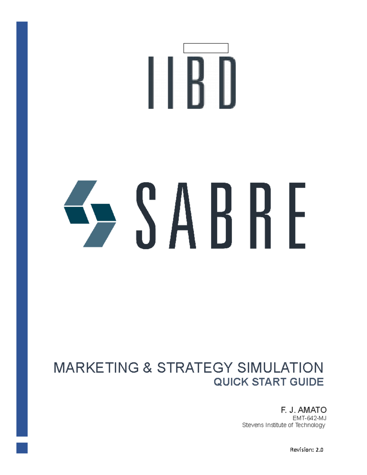 Sabre Quick Start Guide Revision 2 0 02022021 MGT 641 Studocu