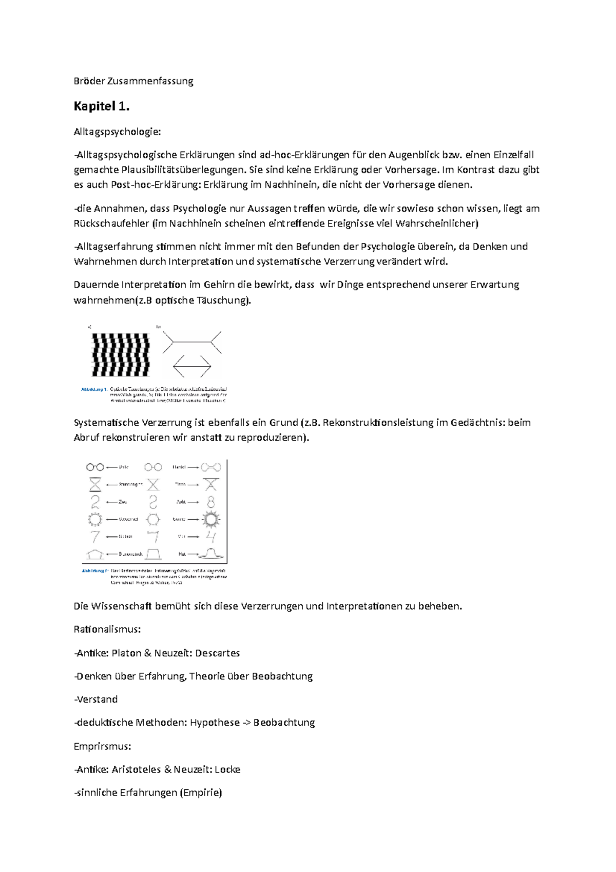 Bröder zusammenfassung - Bröder Zusammenfassung Kapitel 1 ...