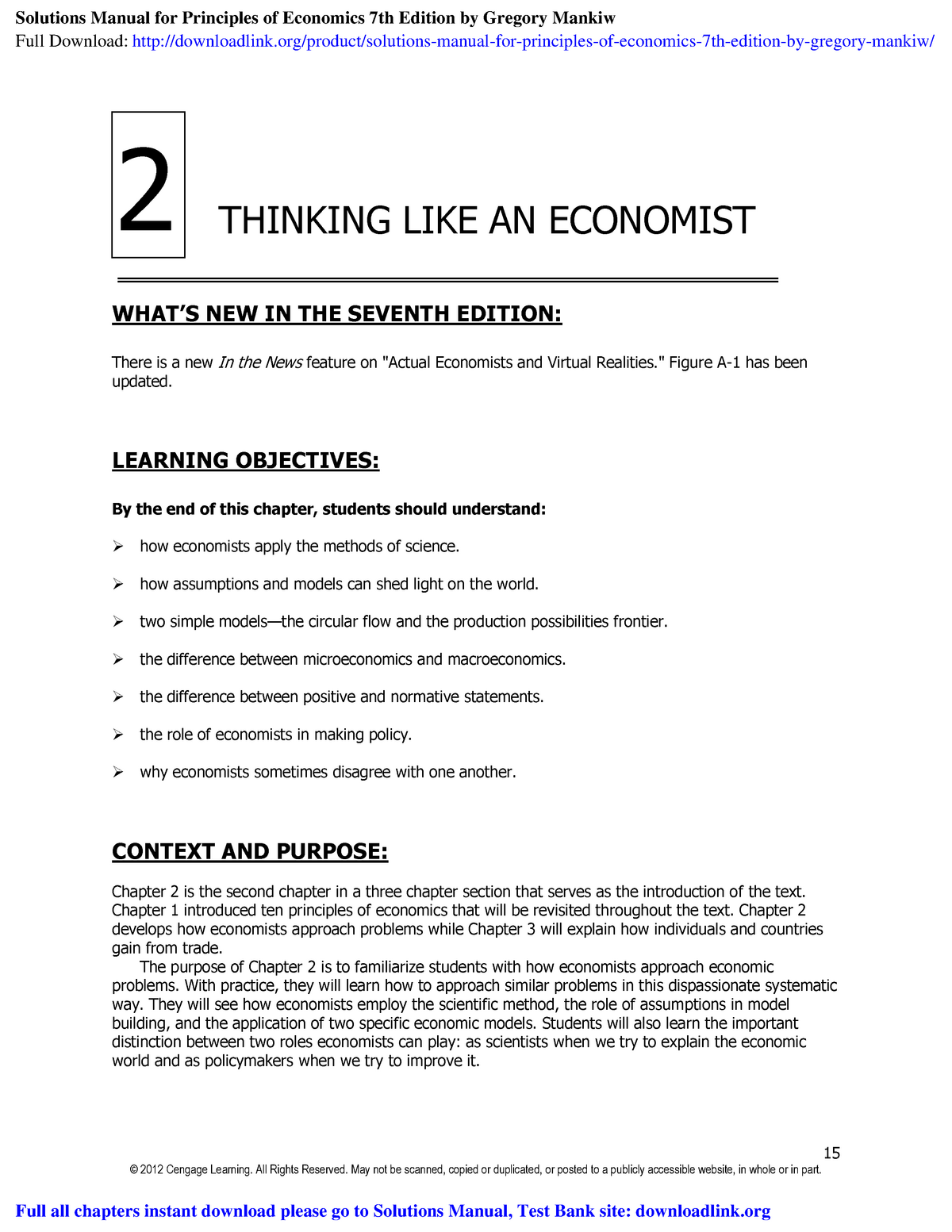 mankiw instructor manual chapter