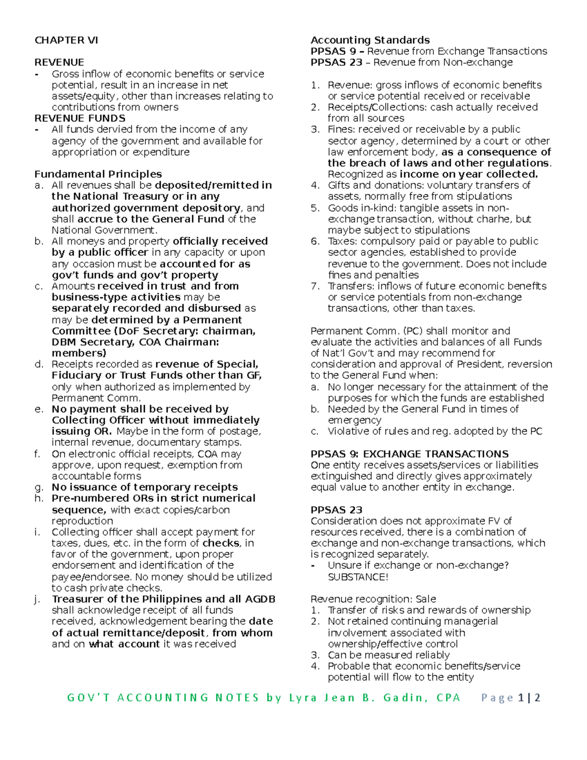 government-accounting-revenues-university-of-the-philippines-studocu
