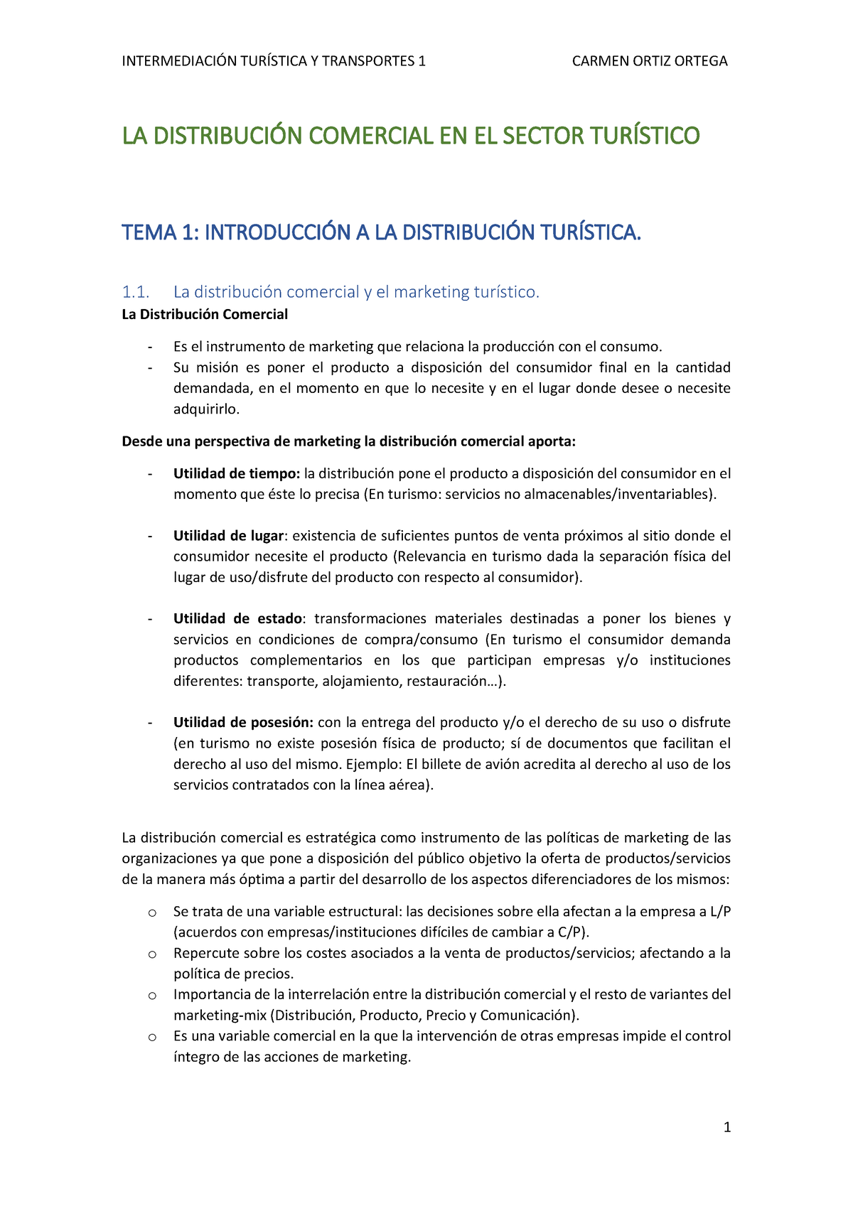 Apuntes Convertido Comprimido La Distribucin Comercial En El Sector