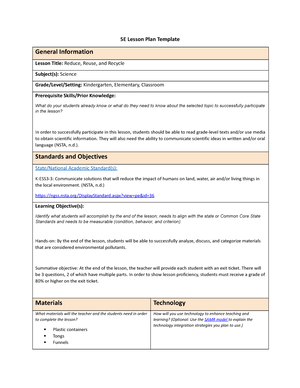 D091 Task 4.Revision 1 - Task 4, With Revisions To Pass, For Elementary ...