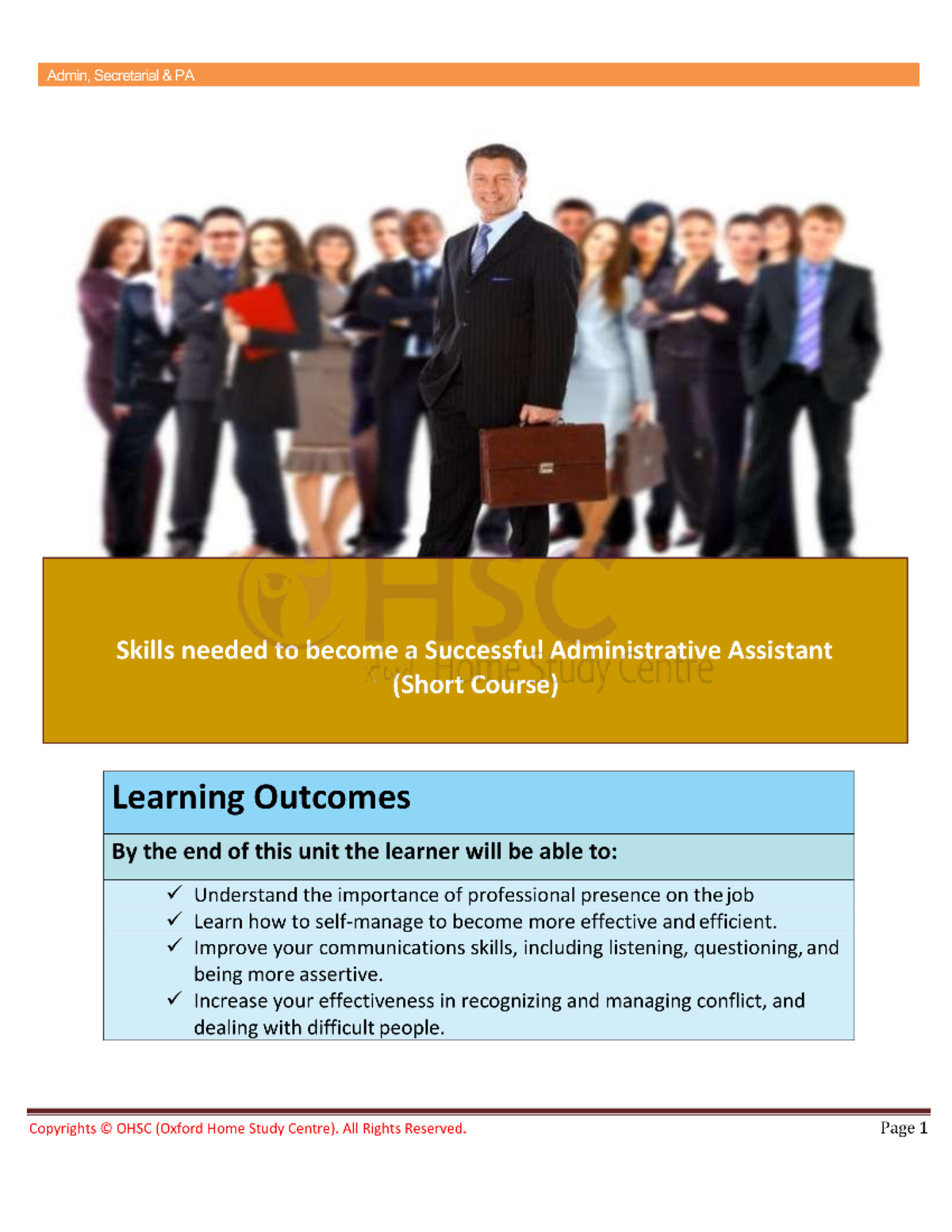 Assingmet short course business and management Studocu