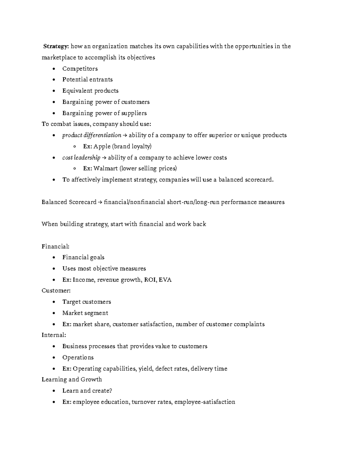 A325 Ch. 12 - Textbook and Class notes for when you miss class or need ...