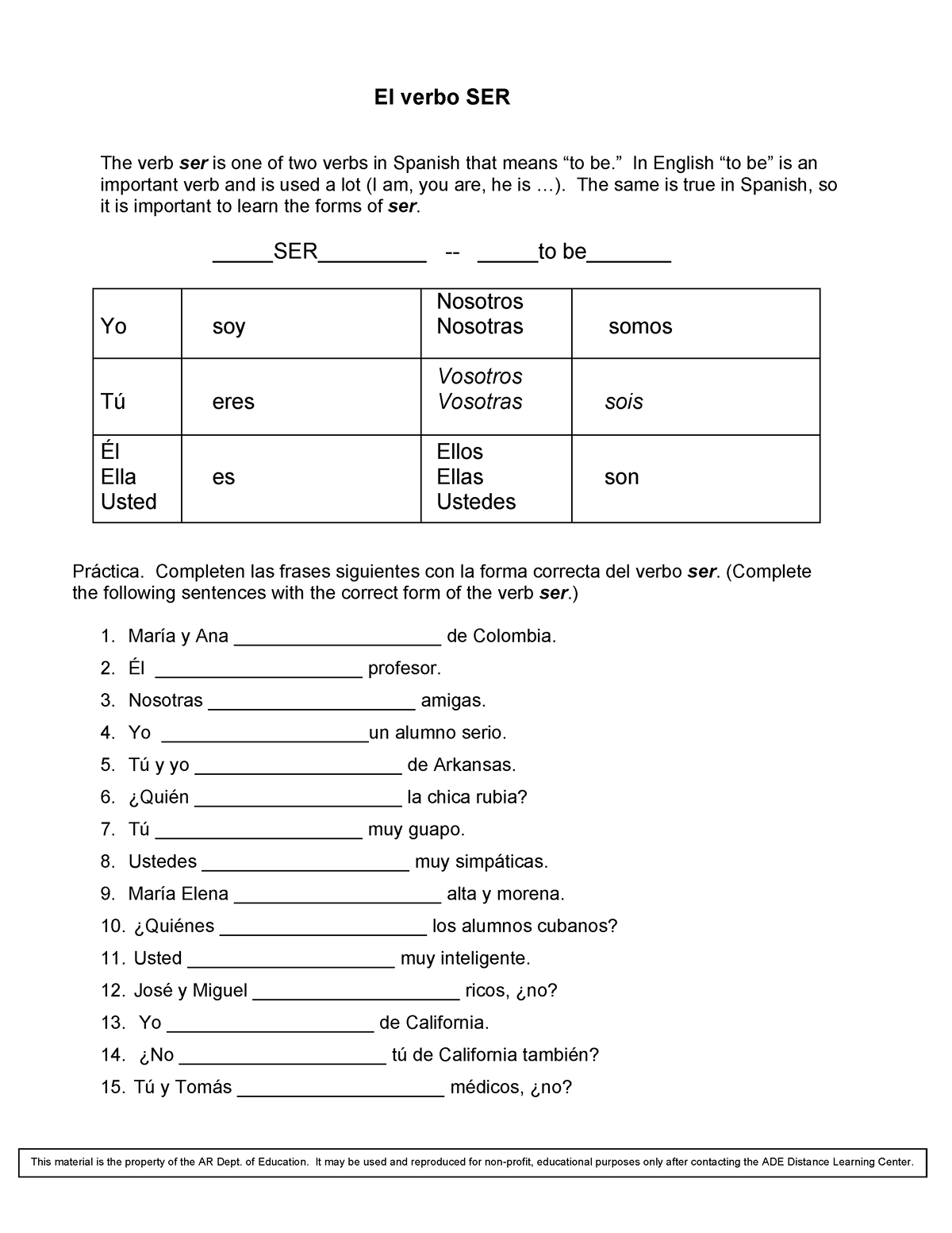 ser-review-and-practice-el-verbo-ser-the-verb-ser-is-one-of-two-verbs