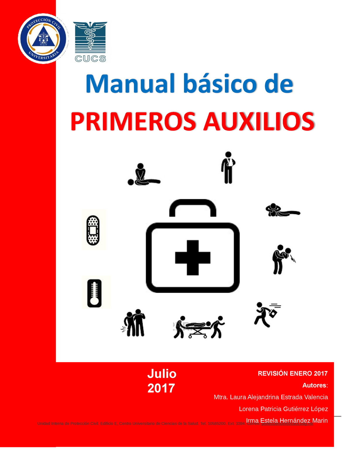 Manual Primeros Auxilios 2017 - Manual Básico De PRIMEROS AUXILIOS ...