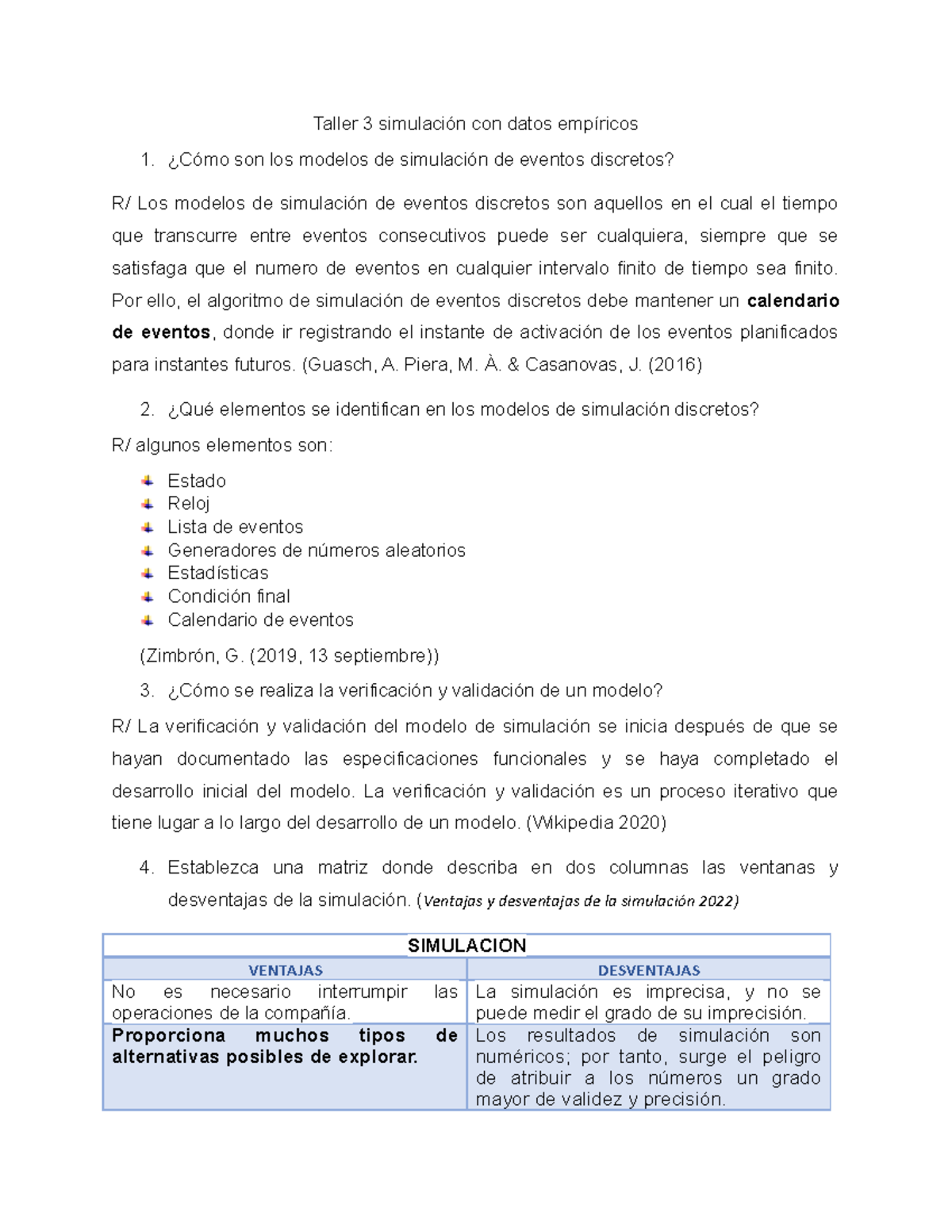 Taller 3 simulación con datos empíricos Taller 3 simulación con datos