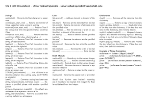 Exam1-practice - cs 1101 exam 1 practice problems - Exam 1 Practice ...