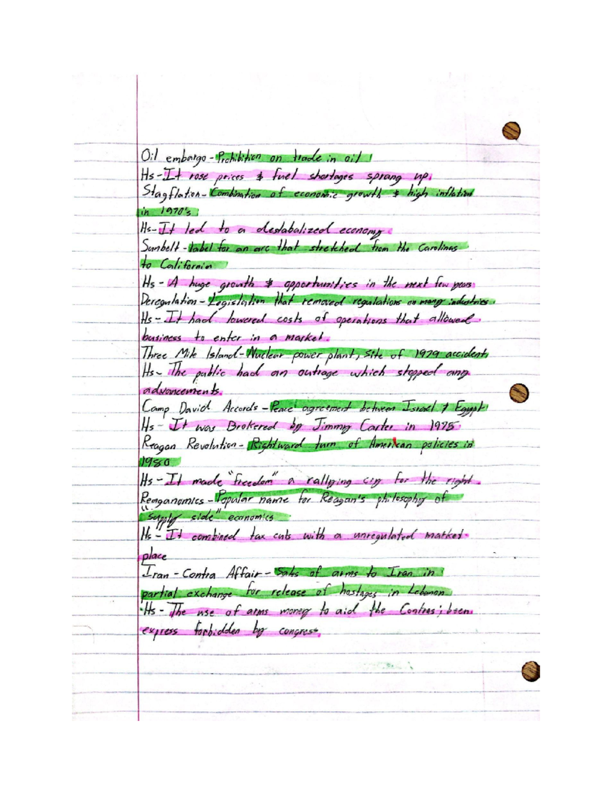 Chapter 26 key terms - It is originally for history notes - Studocu