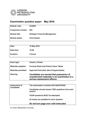 CMA-Strategic-Financial-Management Test Dumps Free