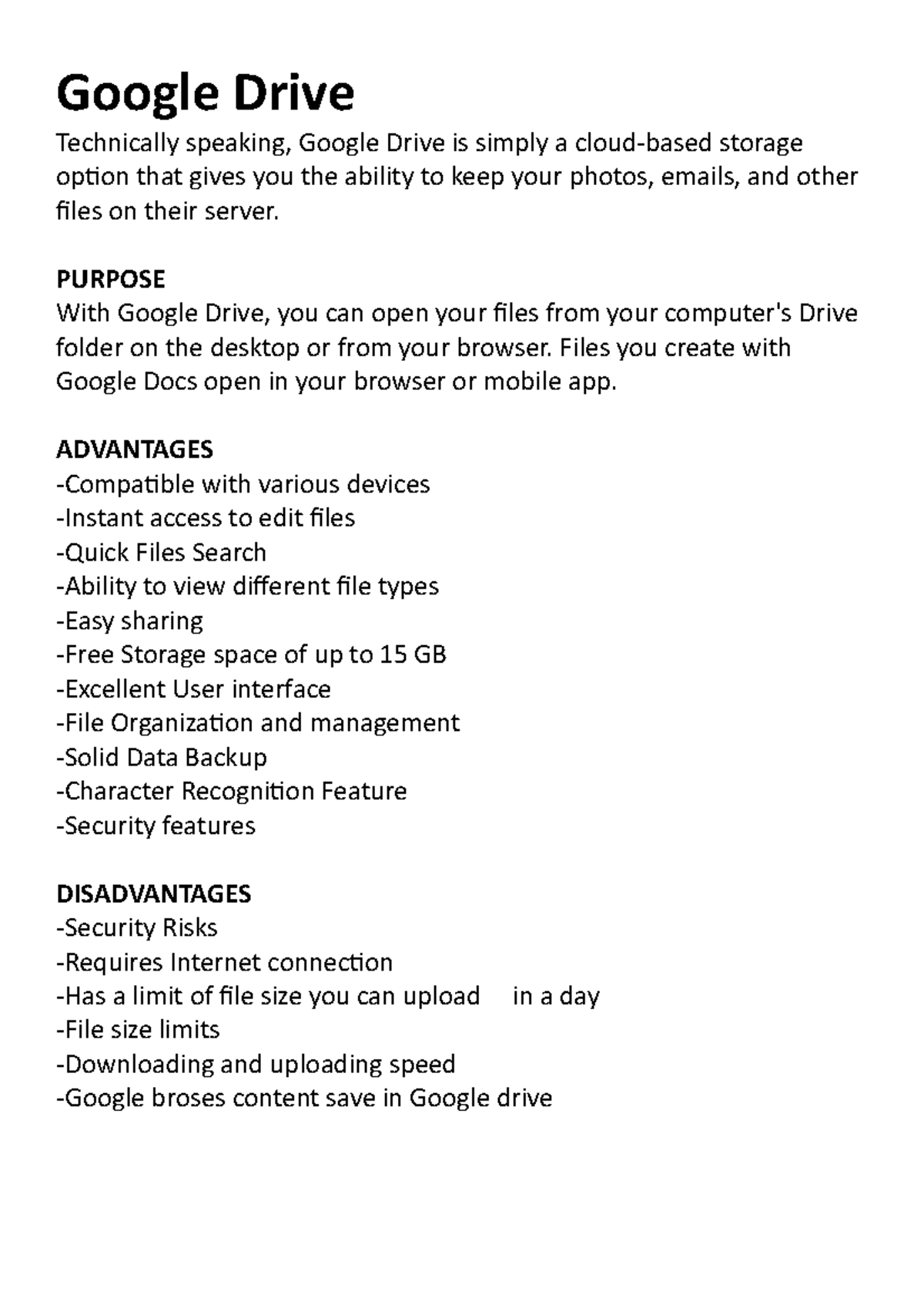 GoogleDrive Hsjxofb Google Drive Technically speaking, Google