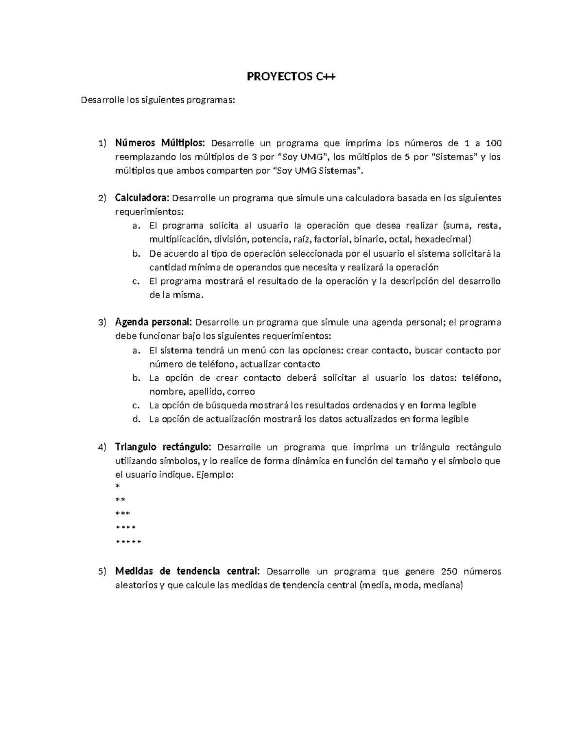 Proyecto 1 C++ - Practicas de programación con C++ - PROYECTOS C++ ...