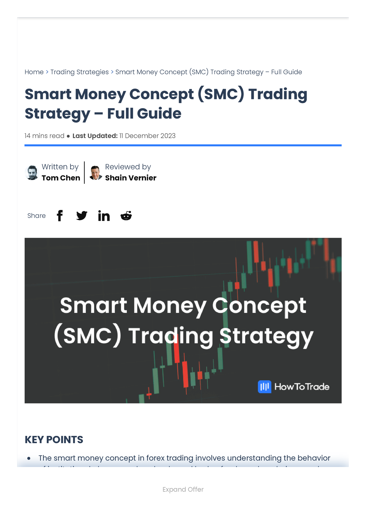 Smart Money Concept (SMC) Trading Strategy - Full Guide - SMC Is Often ...