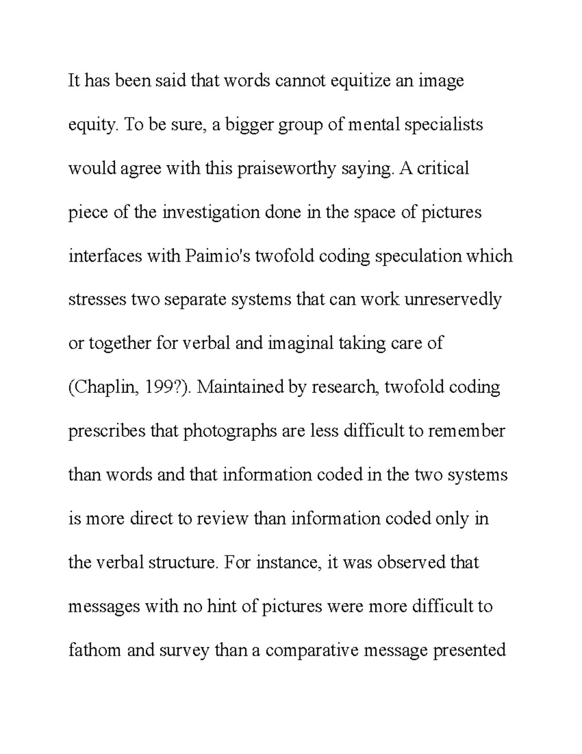 Equitize an image - It has been said that words cannot equitize an ...