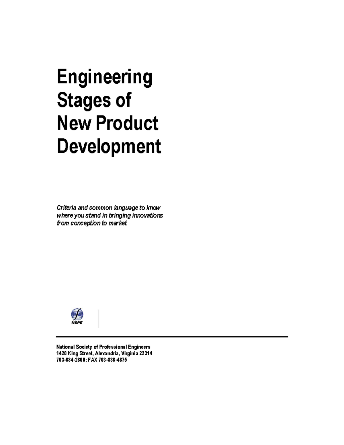 Eng-stages-design - Engineering stages of product development ...