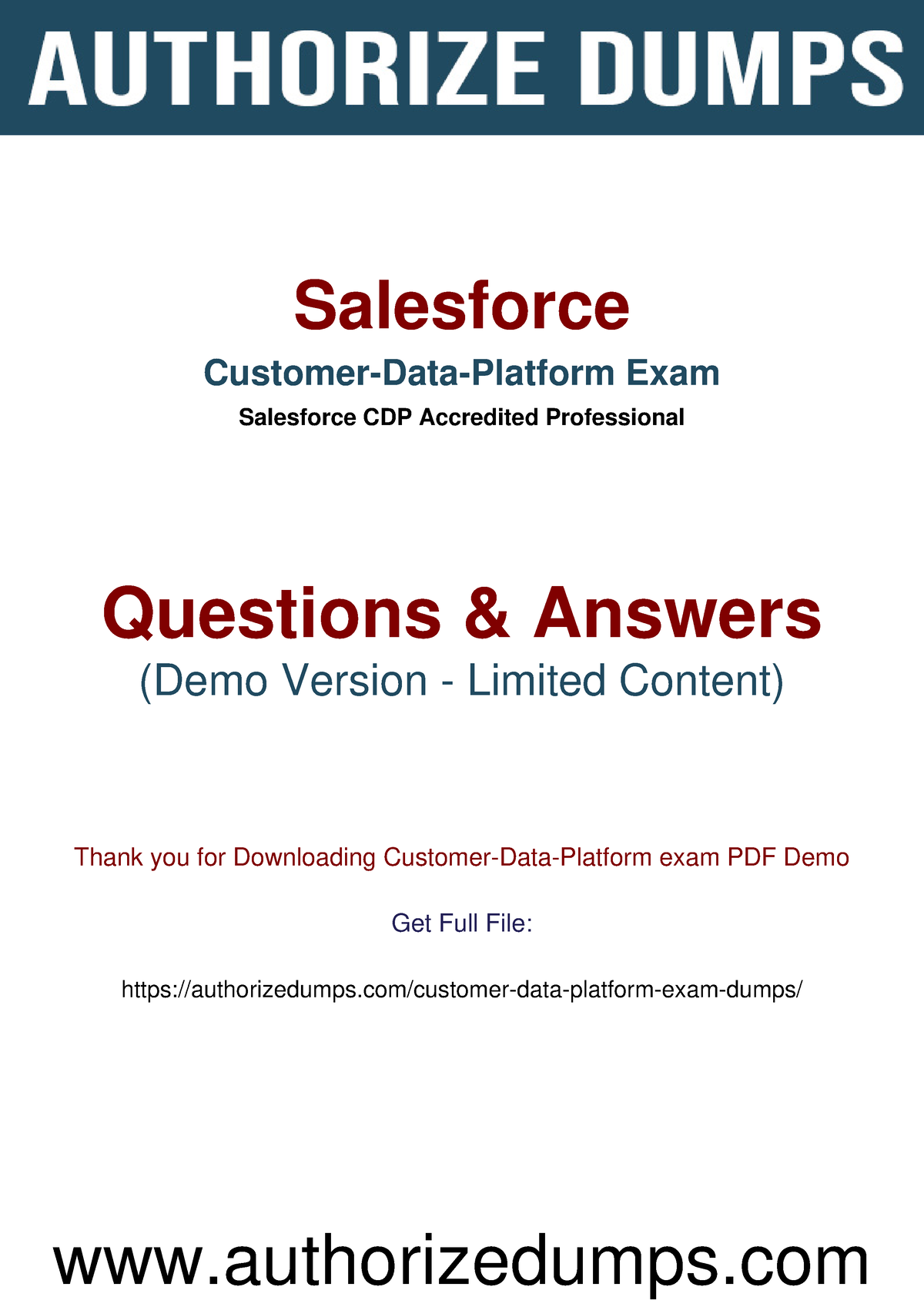 Customer-Data-Platform Fragenpool | Sns-Brigh10