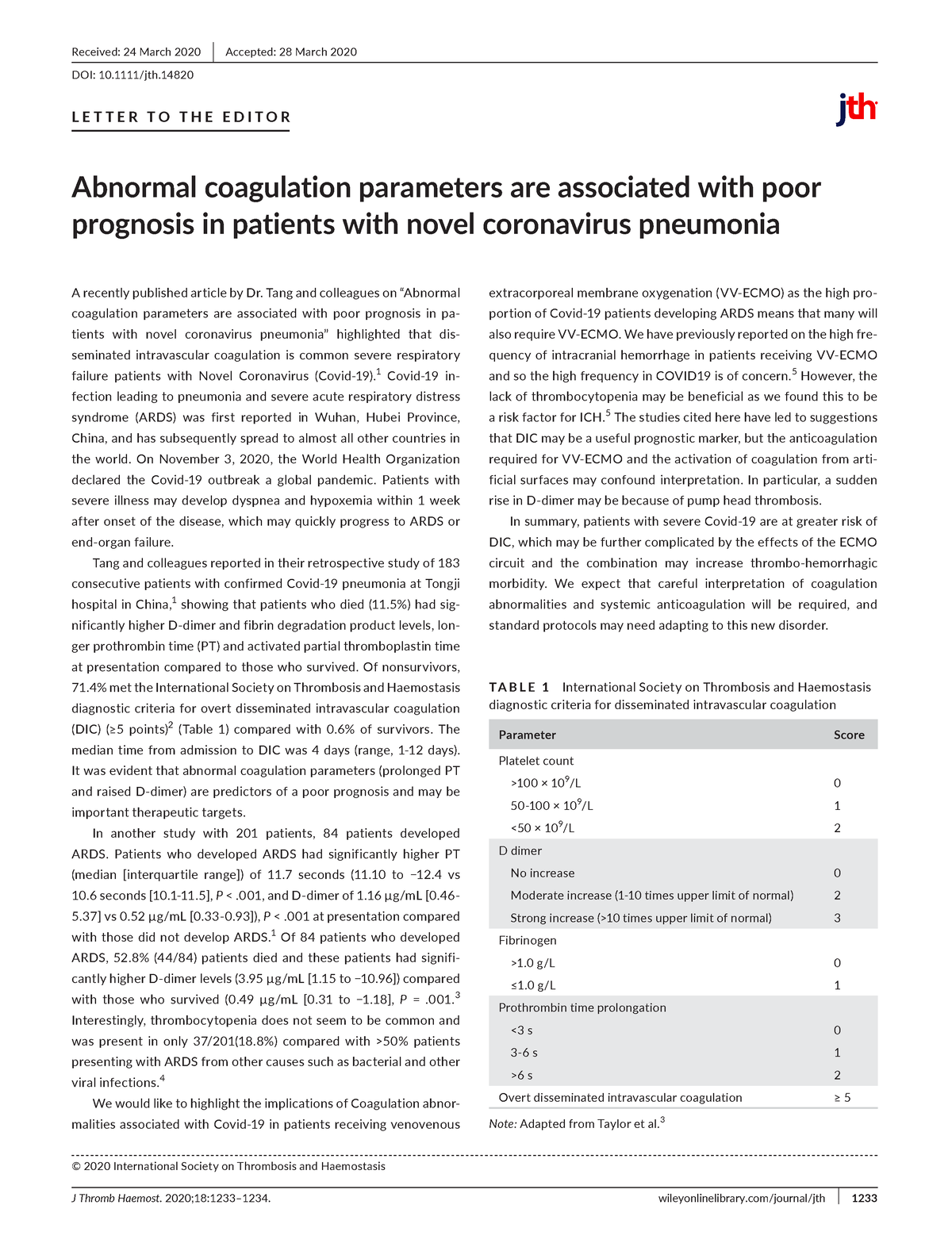 abnormal-coagulation-parameters-are-associated-wit-j-thromb-haemost