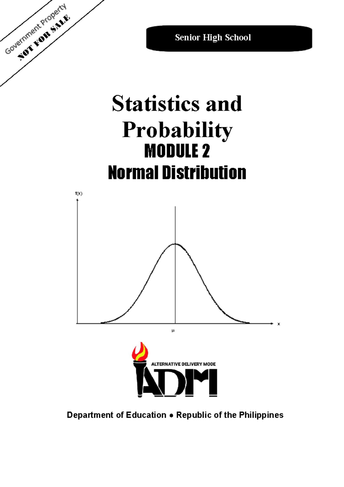 Toaz - NONE - Senior High School Statistics and Probability MODULE 2 ...