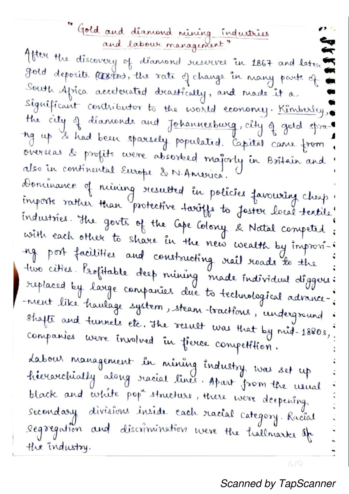 Mining(leonard Thompson) - 716 - Studocu