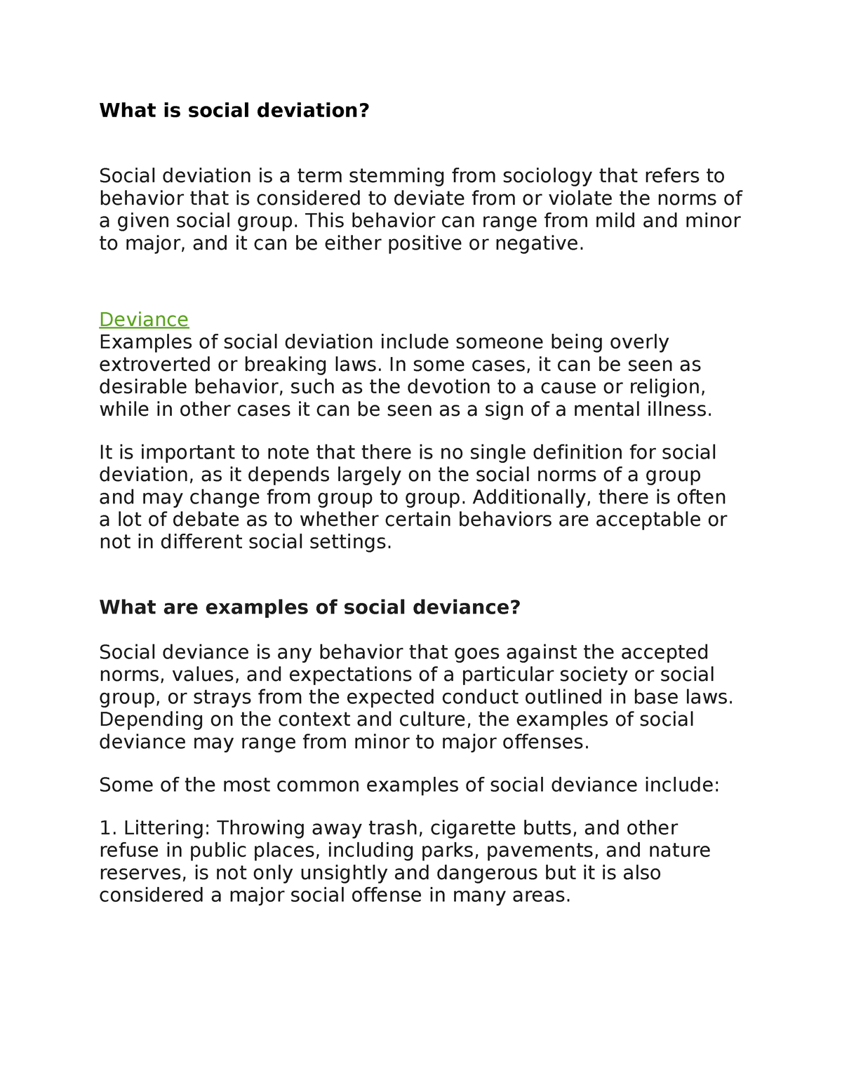 what-is-social-deviation-1-what-is-social-deviation-social-deviation