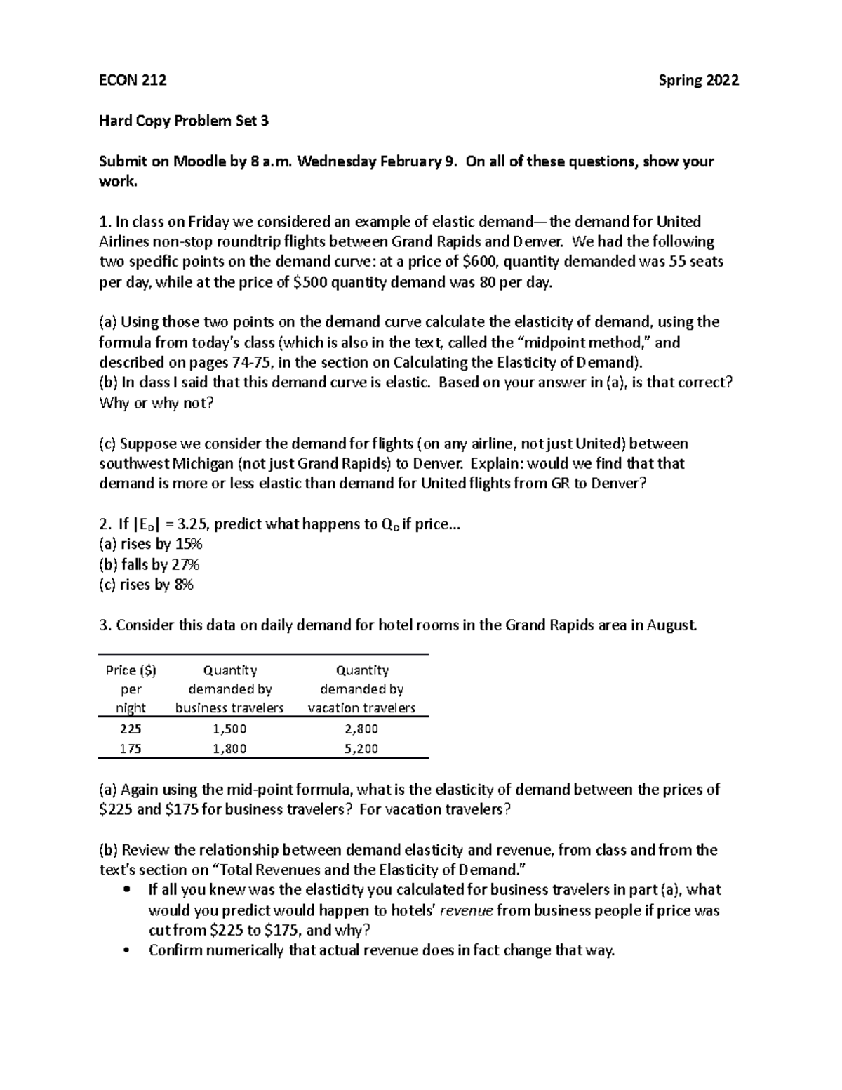 ECON 212 PS3 S22 - Practice Problems - ECON 212 Spring 2022 Hard Copy ...