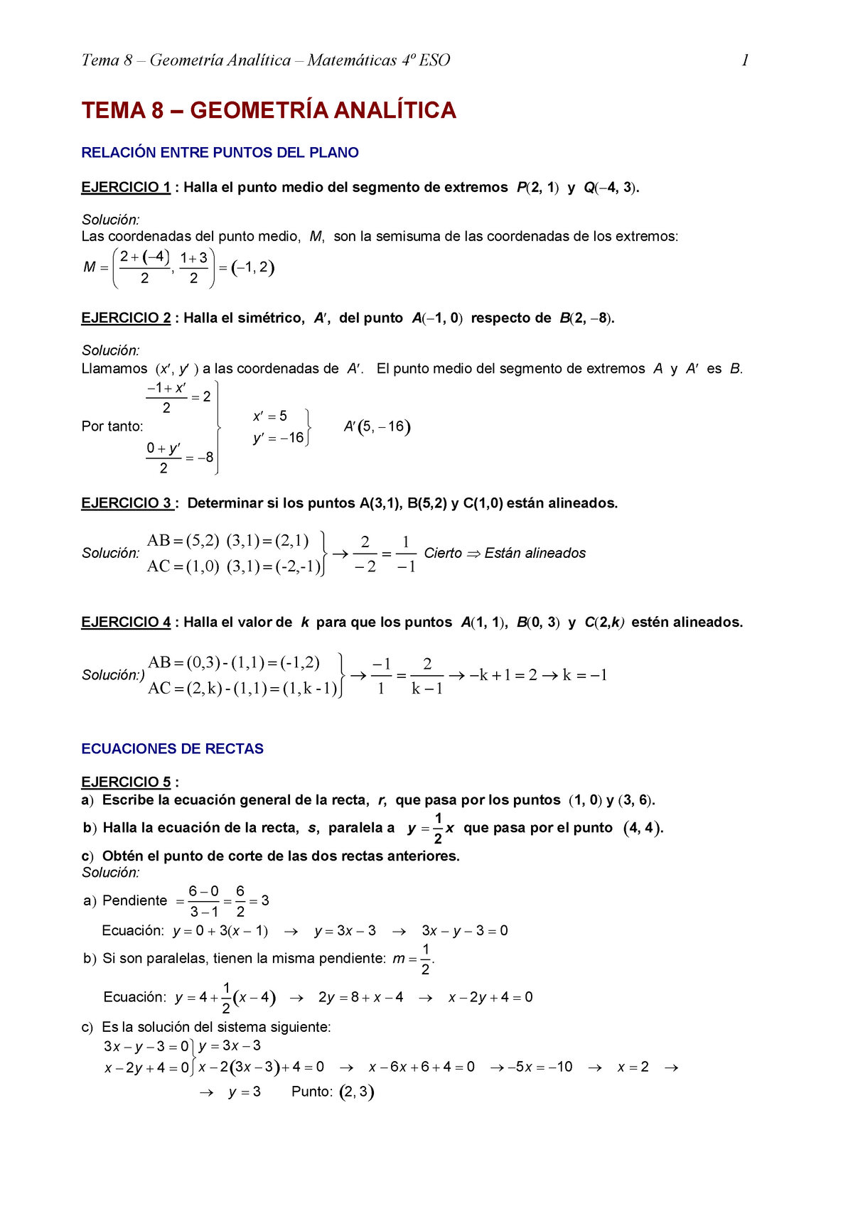 Ejercicios Resueltos Matematicas 1 11266 Upv Studocu