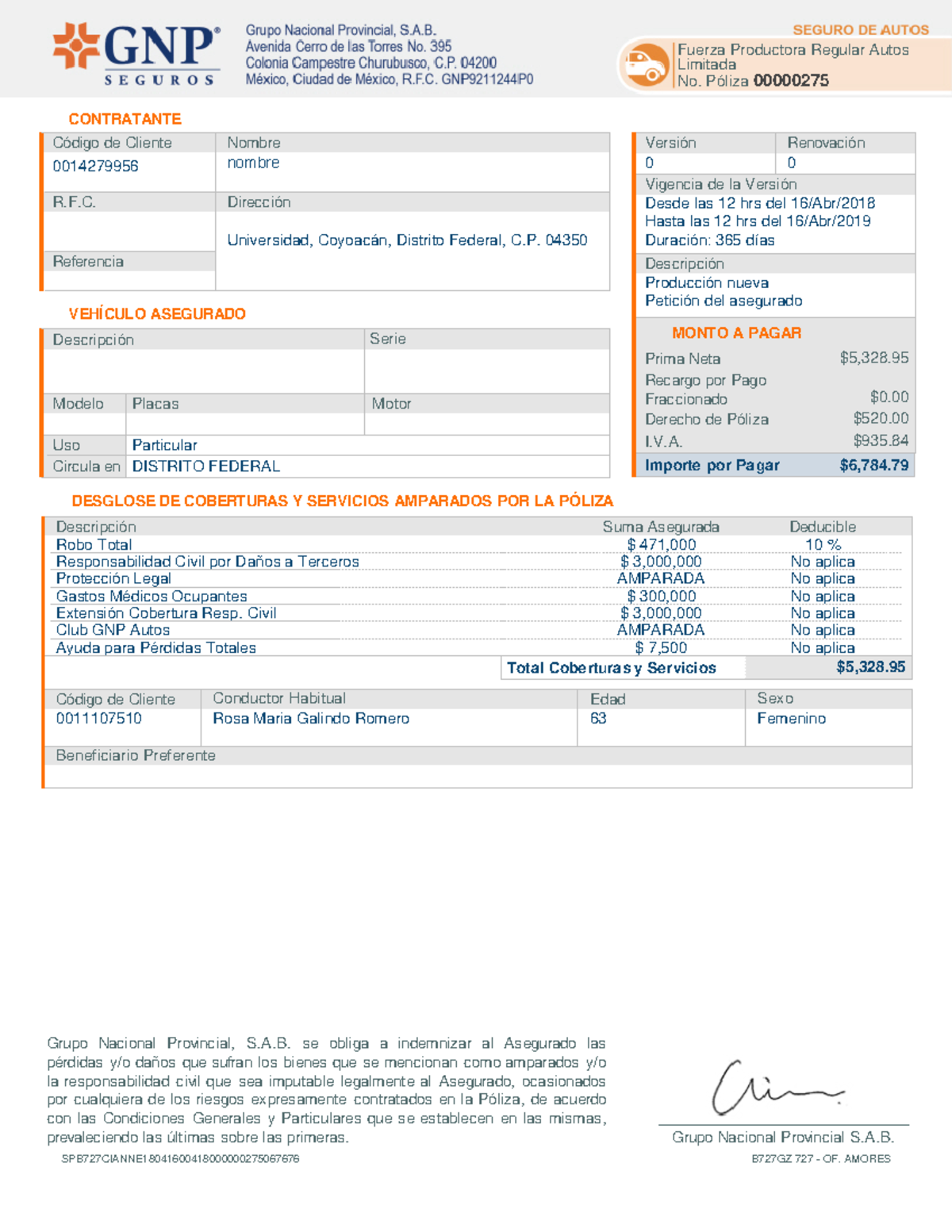 Poliza-seguro-editable Compress - Grupo Nacional Provincial S.A. Grupo ...