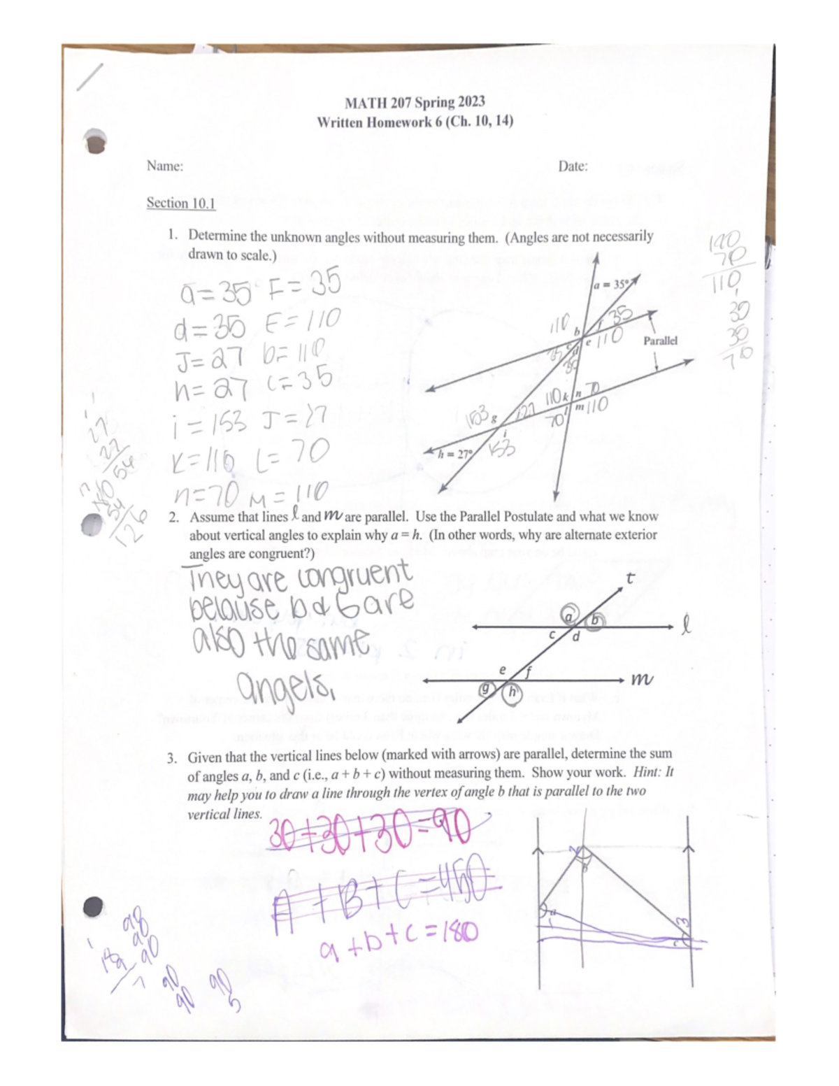 MATH 207 Spring 2023 homework 6 - MATH 207 - Studocu