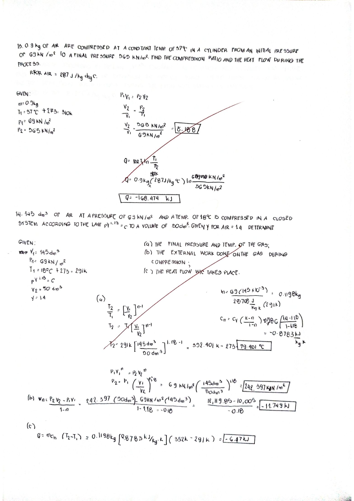 Document 20 Thermodynamics 2 - Mechanical Engineering - Studocu