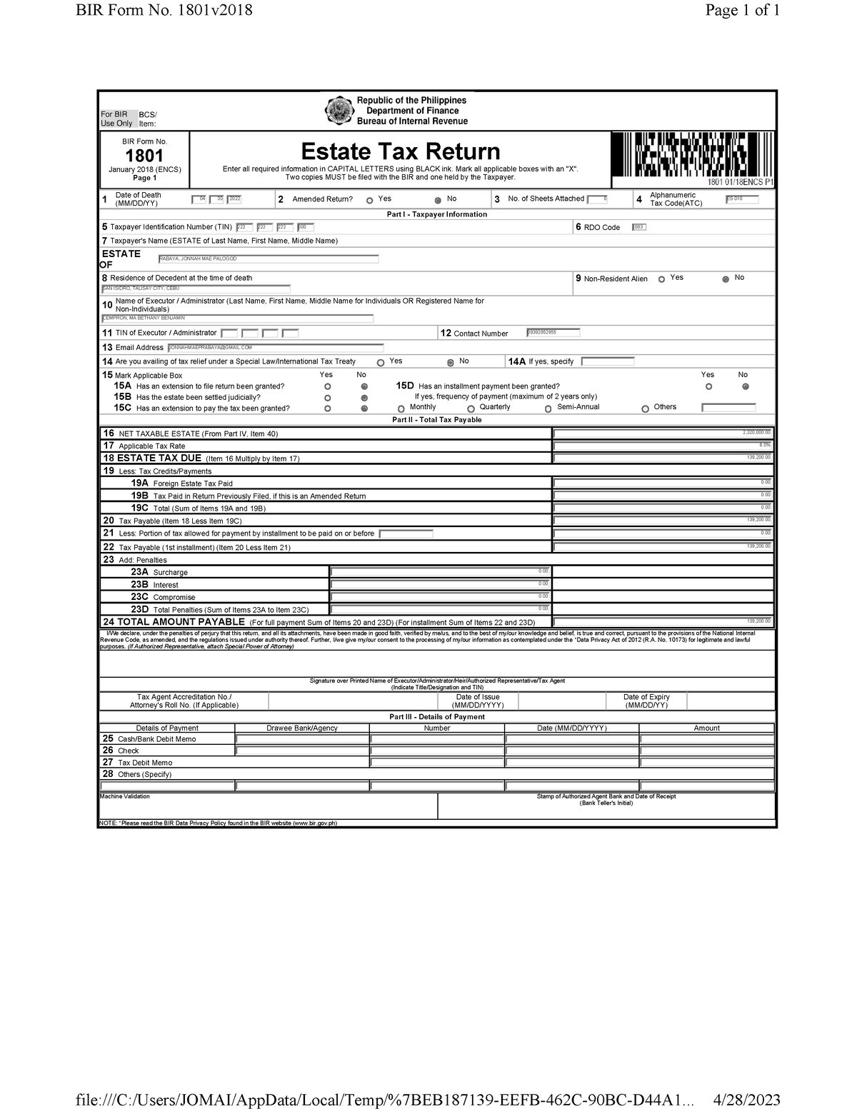 tax1-goods-bir-form-no-1801-january-2018-encs-page-1-estate-tax