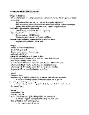 Chapter 10 Notes - Chapter 10: Emotional and Social Development in ...
